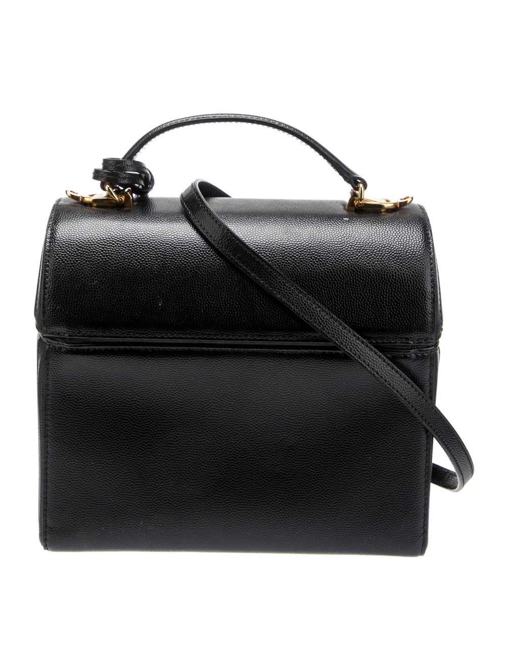 Mark Cross Leather Briefcase Black Crossbody Bags, Handbags