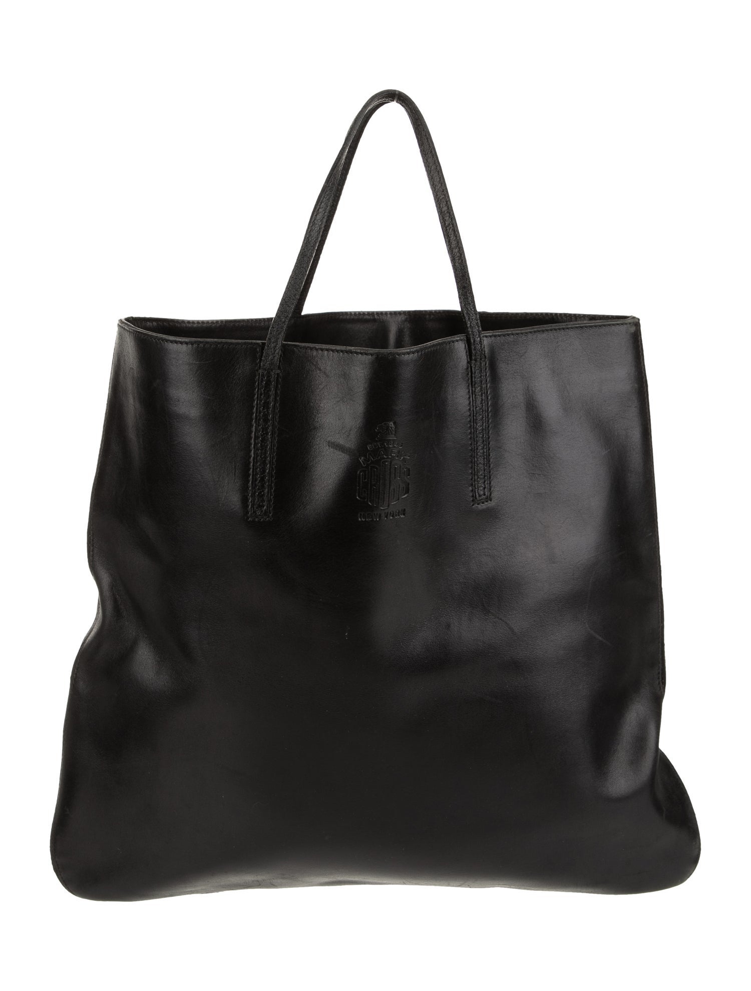Mark Cross Leather Tote - Black Totes, Handbags - MRK27223