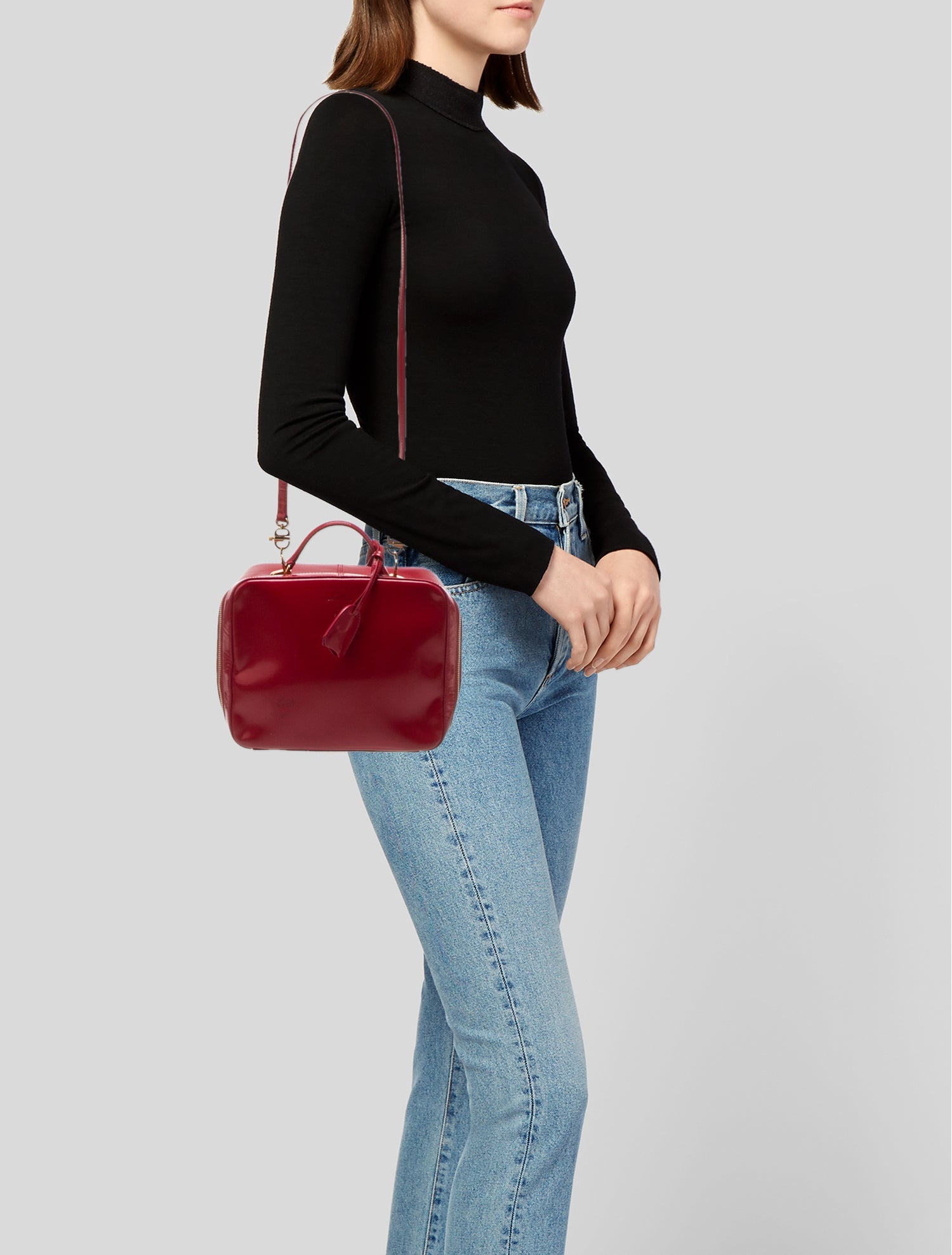 Mark Cross Leather Crossbody Bag