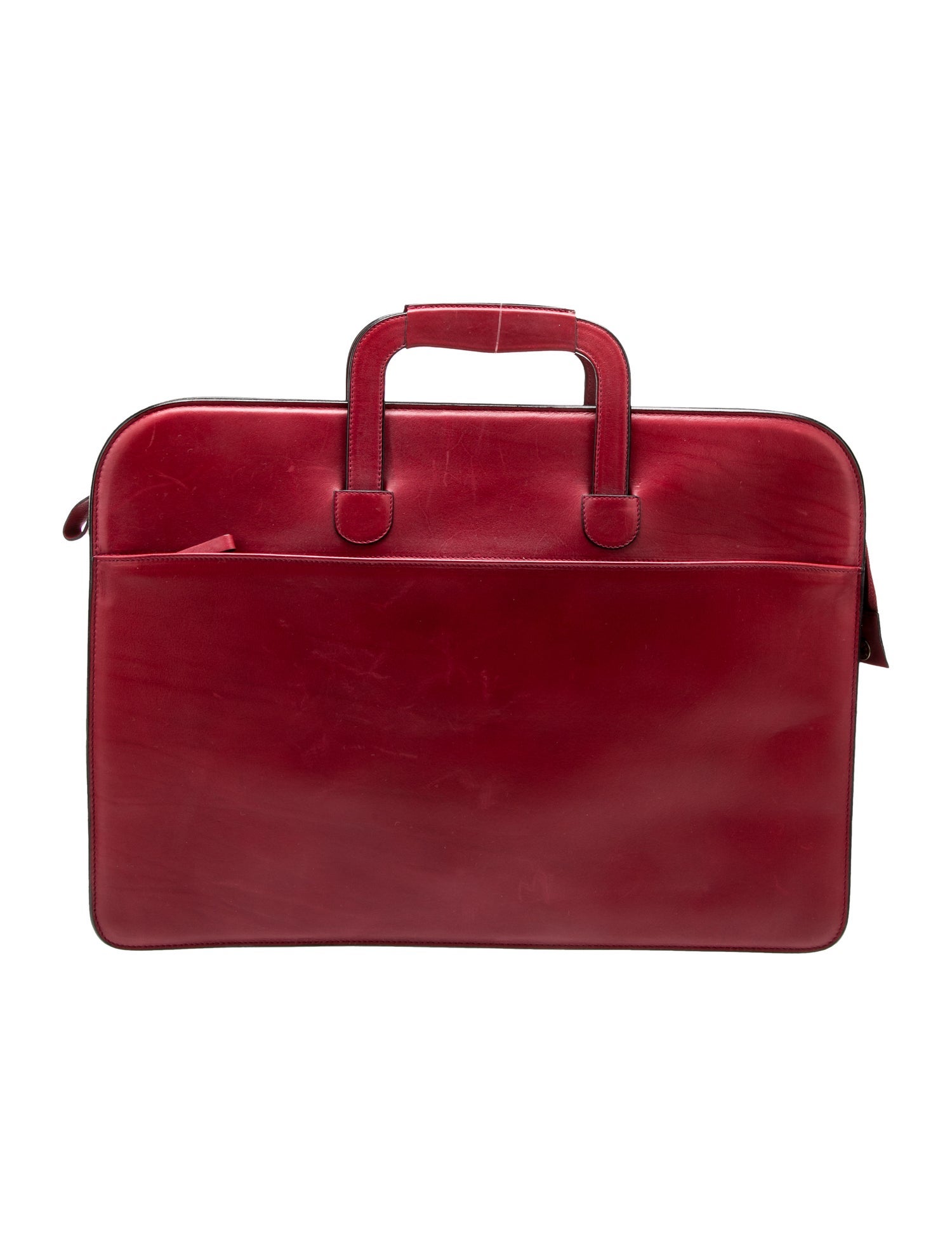 Mark Cross Leather Top Handle Bag