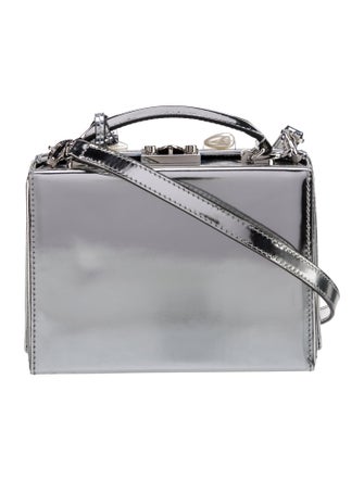 Mark Cross Patent Leather Top Handle Bag