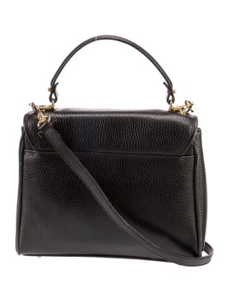 Mark Cross Leather Top Handle Bag
