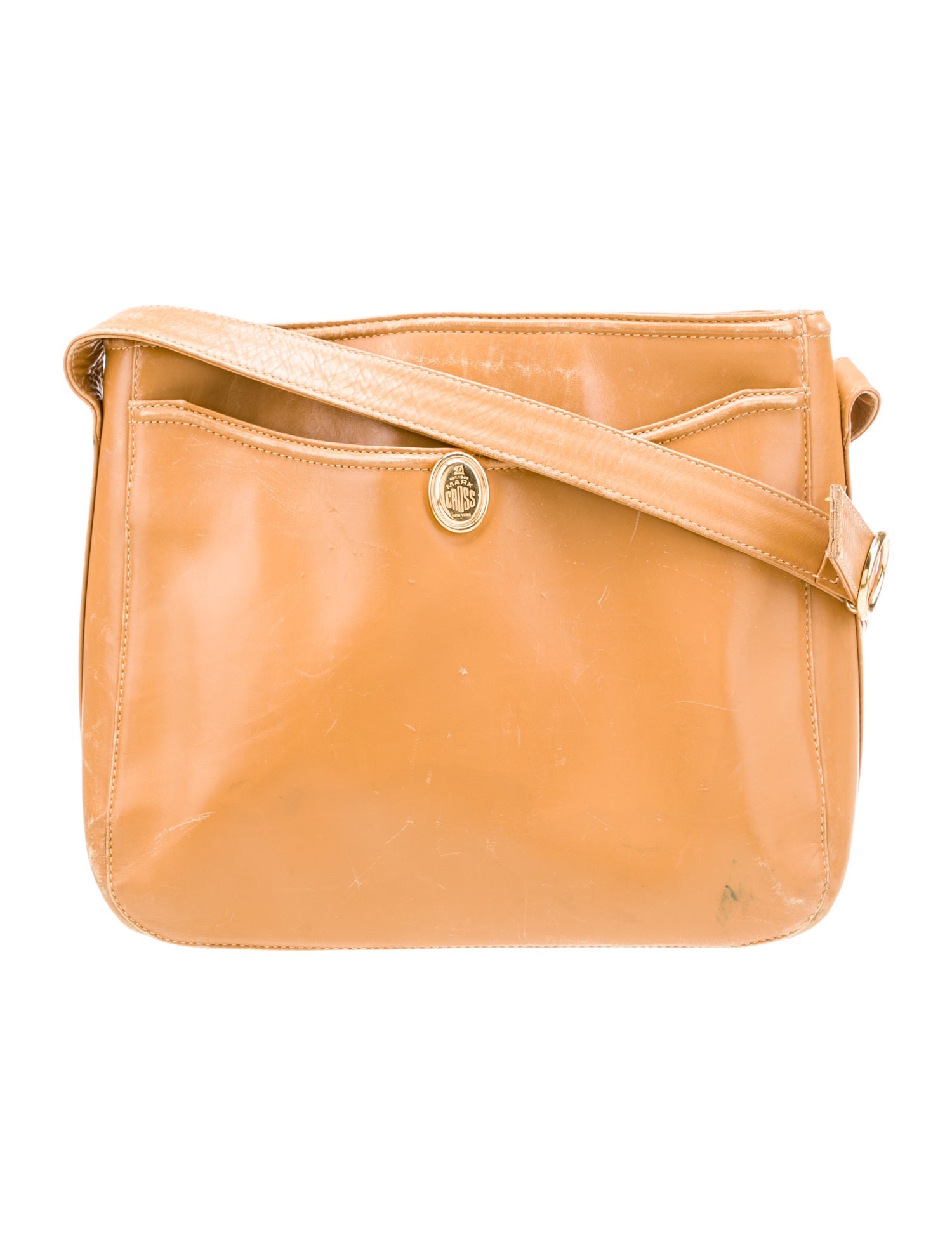 Mark Cross Leather Shoulder Bag