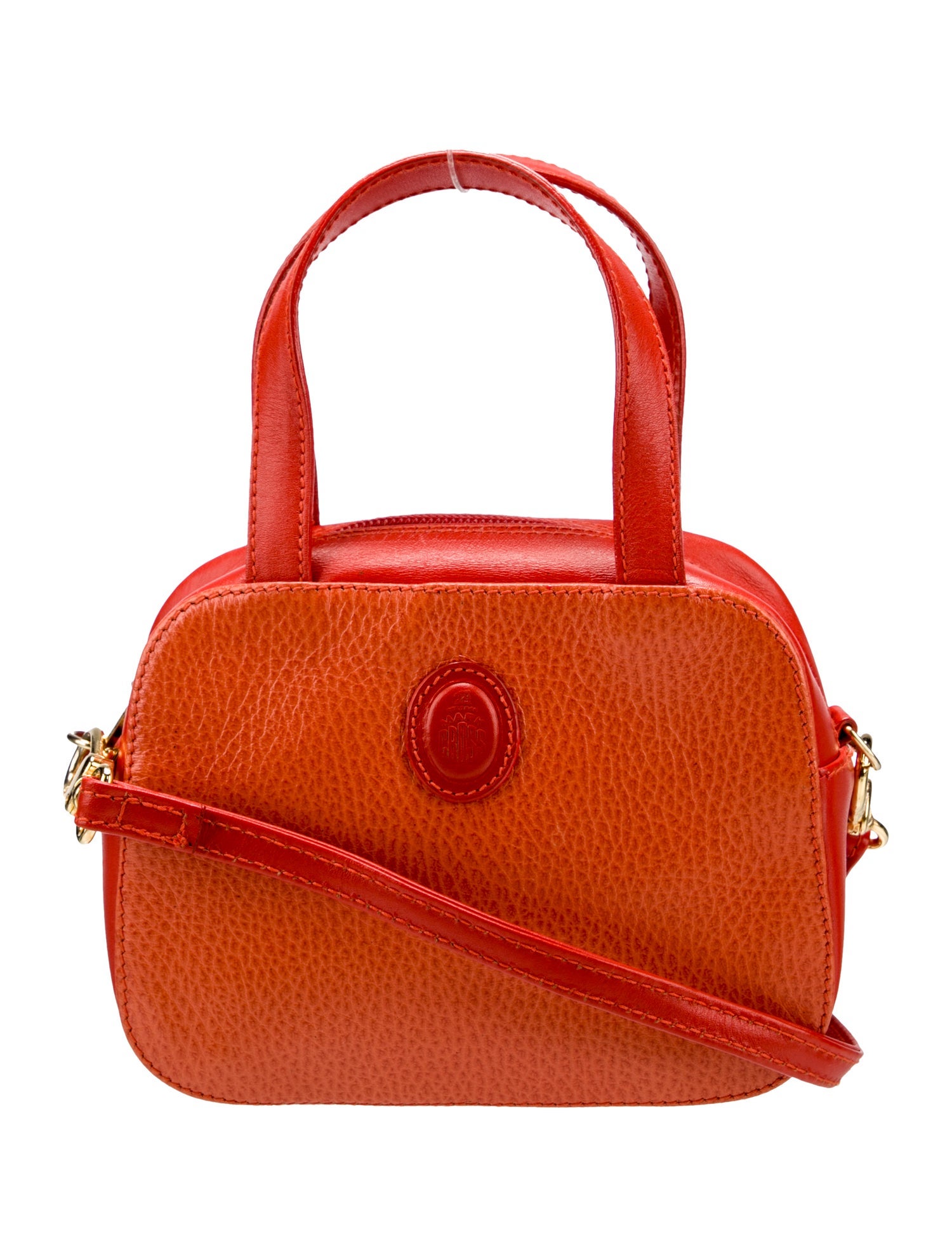 Mark Cross Leather Top Handle Bag