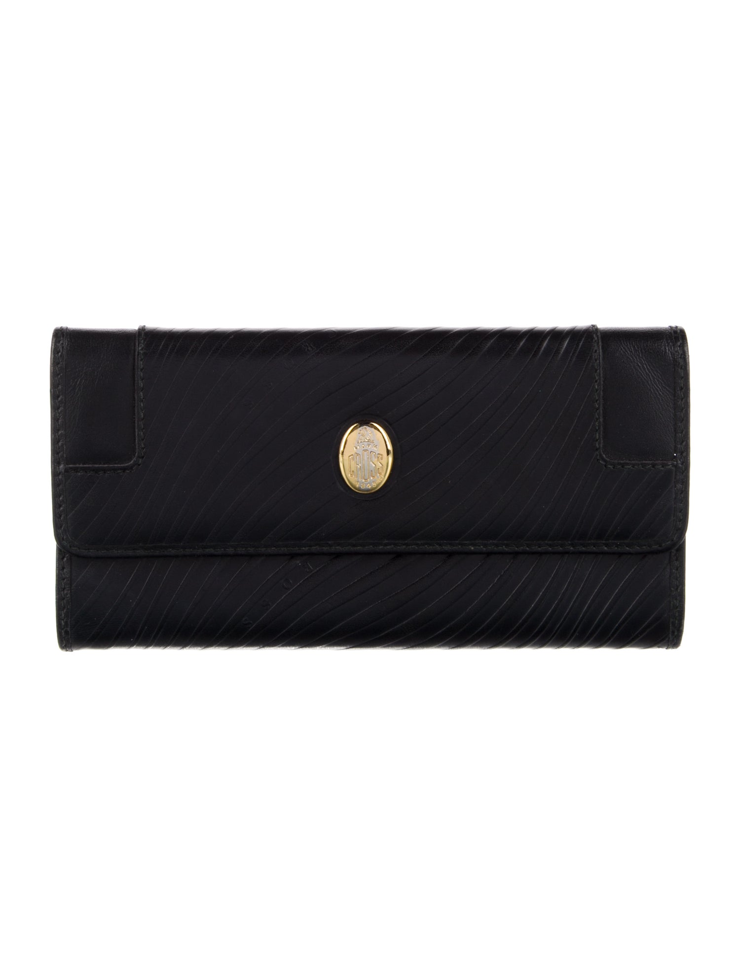 Mark Cross Leather Printed Wallet