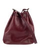 Mark Cross Leather Bucket Bag
