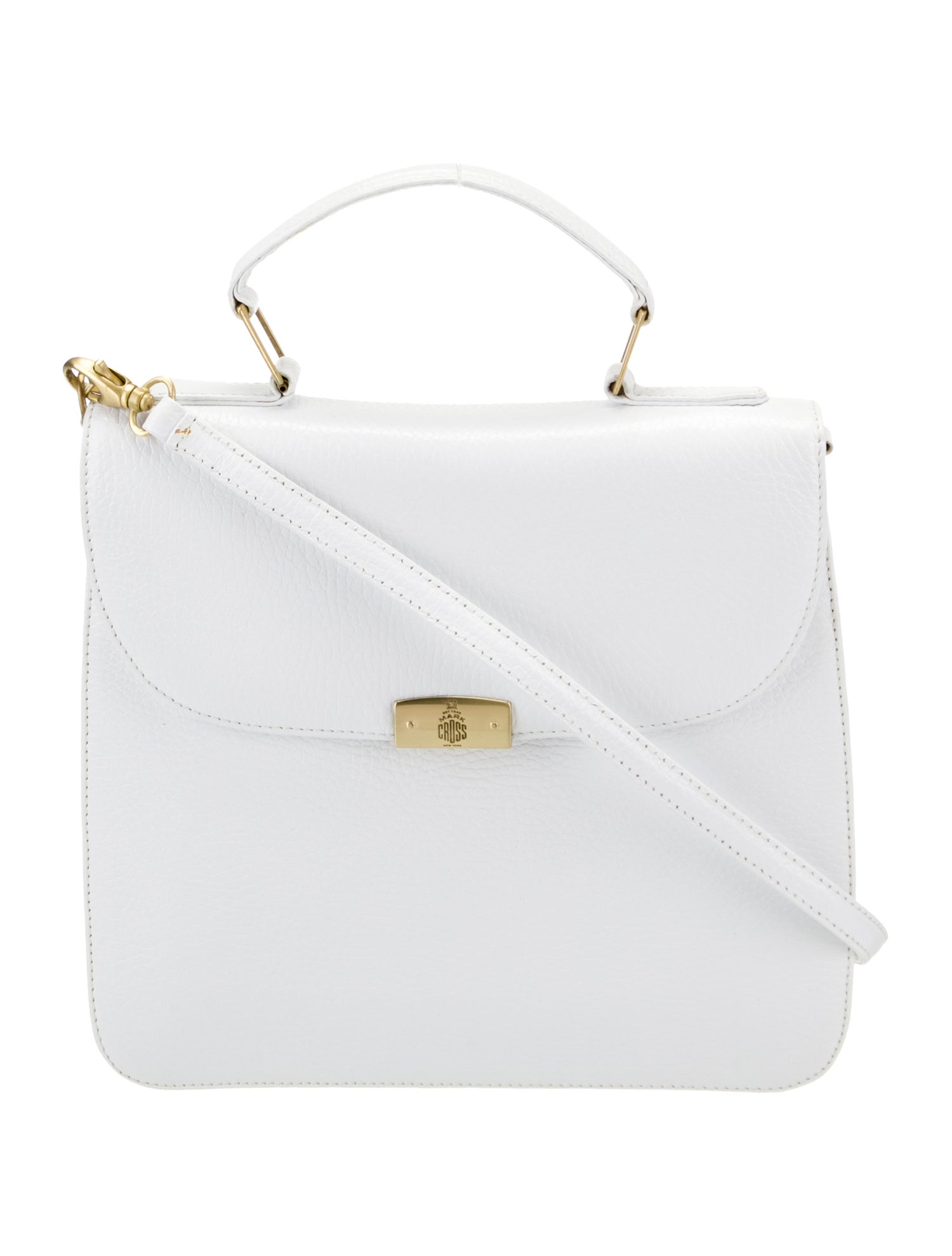 Mark Cross Leather Top Handle Bag