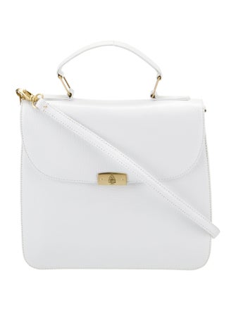 Mark Cross Leather Top Handle Bag