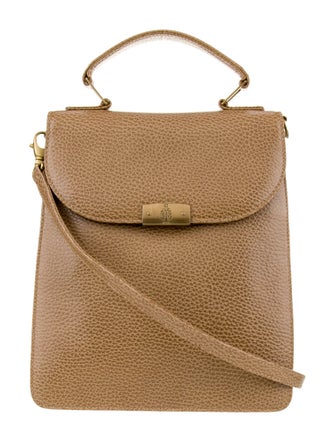 Mark Cross Leather Top Handle Bag
