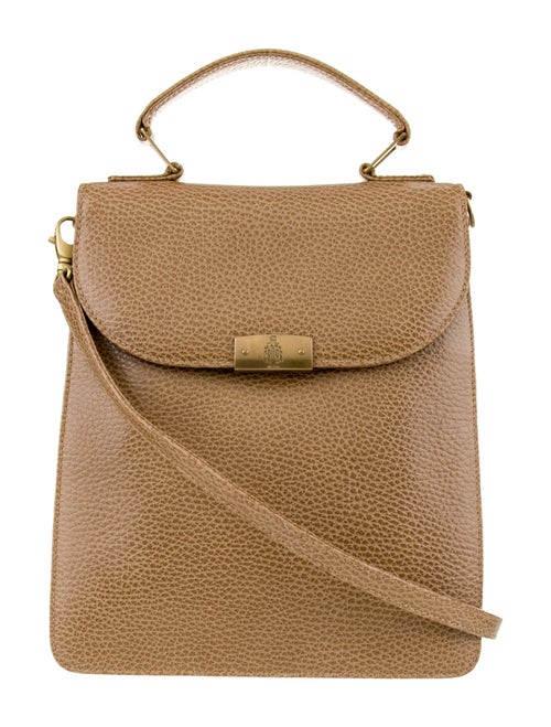 Mark Cross Leather Top Handle Bag
