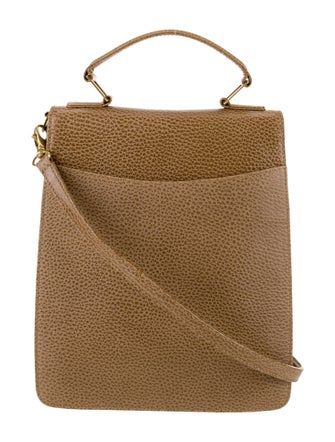Mark Cross Leather Top Handle Bag