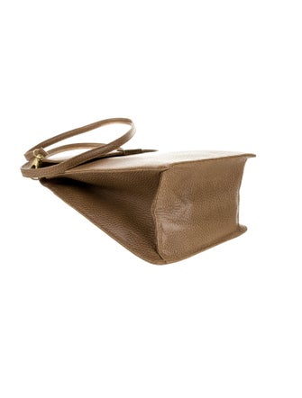 Mark Cross Leather Top Handle Bag