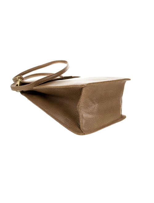 Mark Cross Leather Top Handle Bag