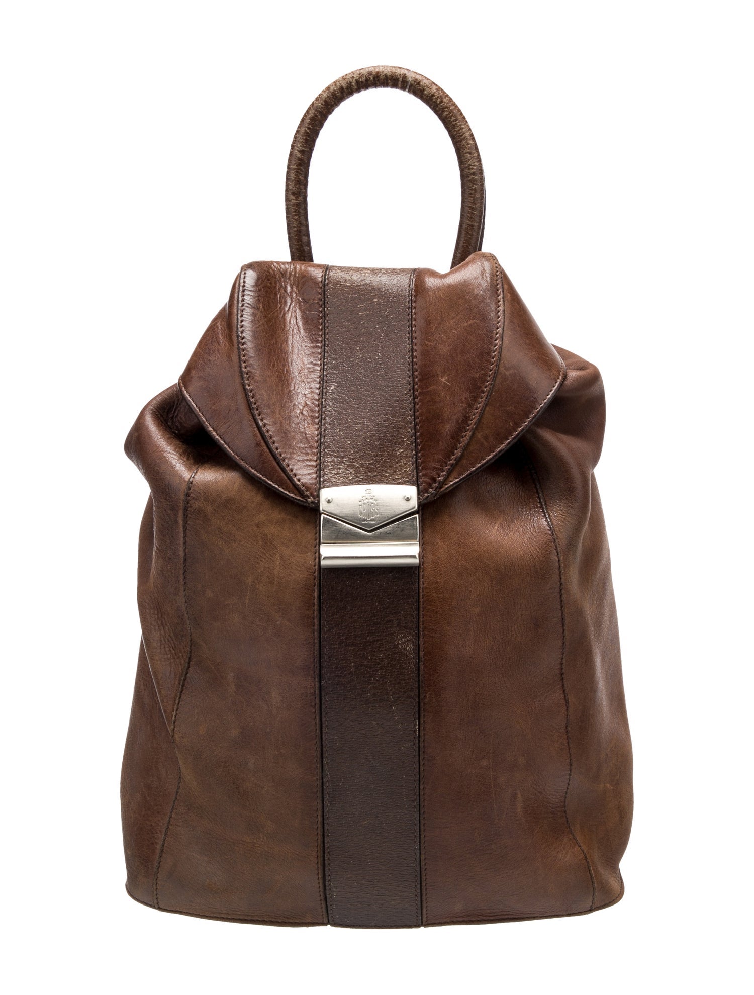 Mark Cross Leather Backpack