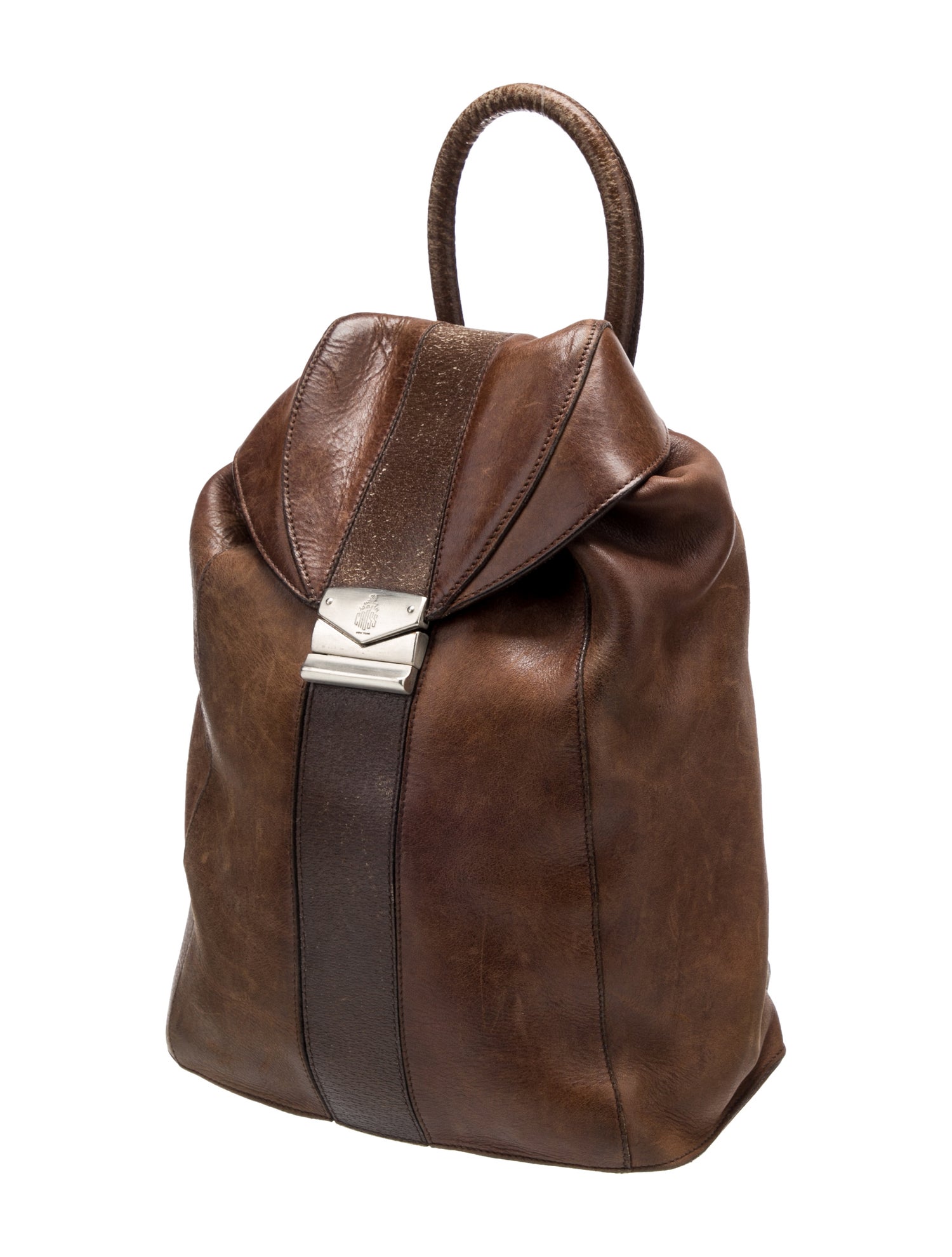 Mark Cross Leather Backpack