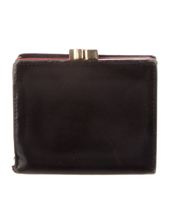 Mark Cross Leather Compact Wallet