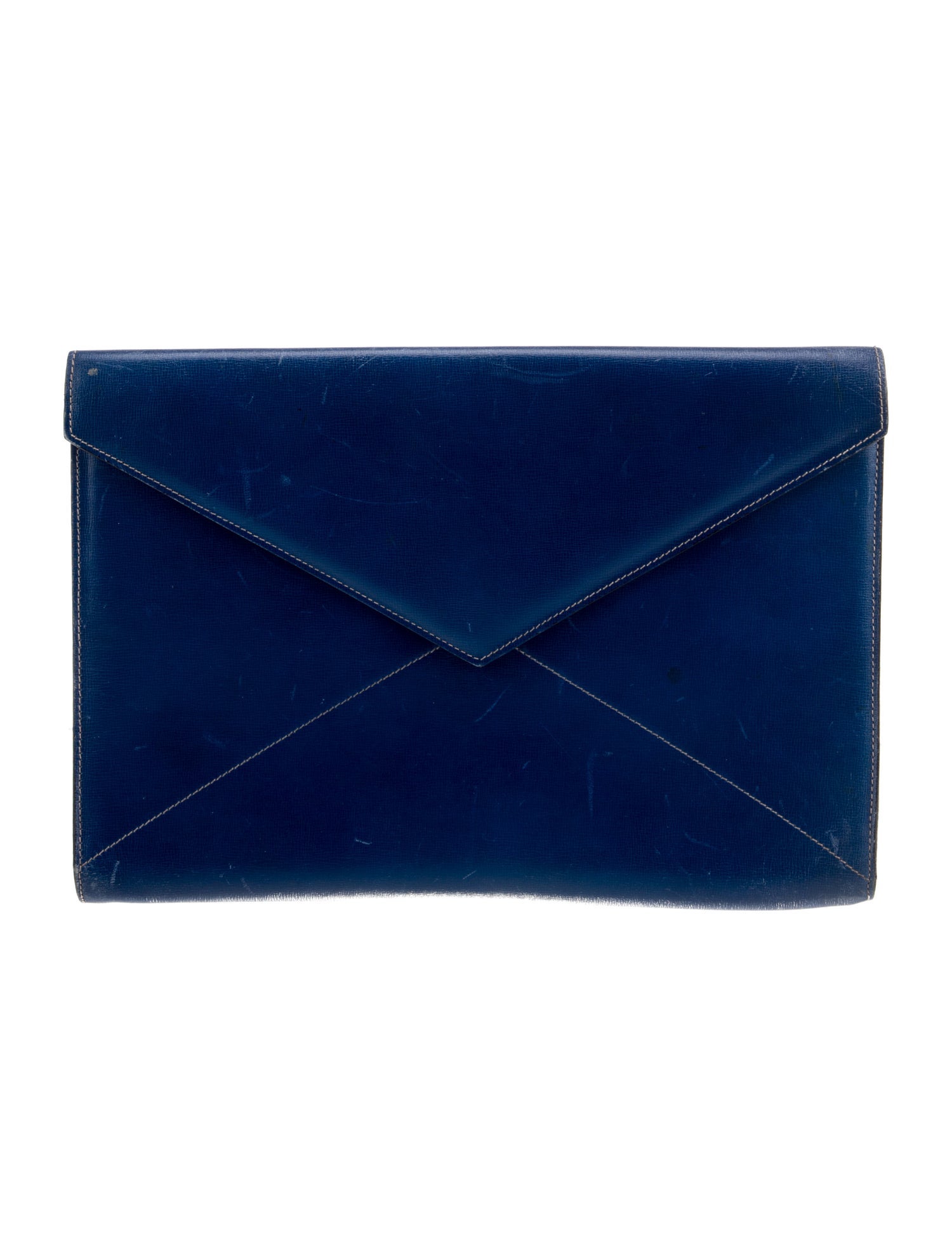 Mark Cross Leather Clutch