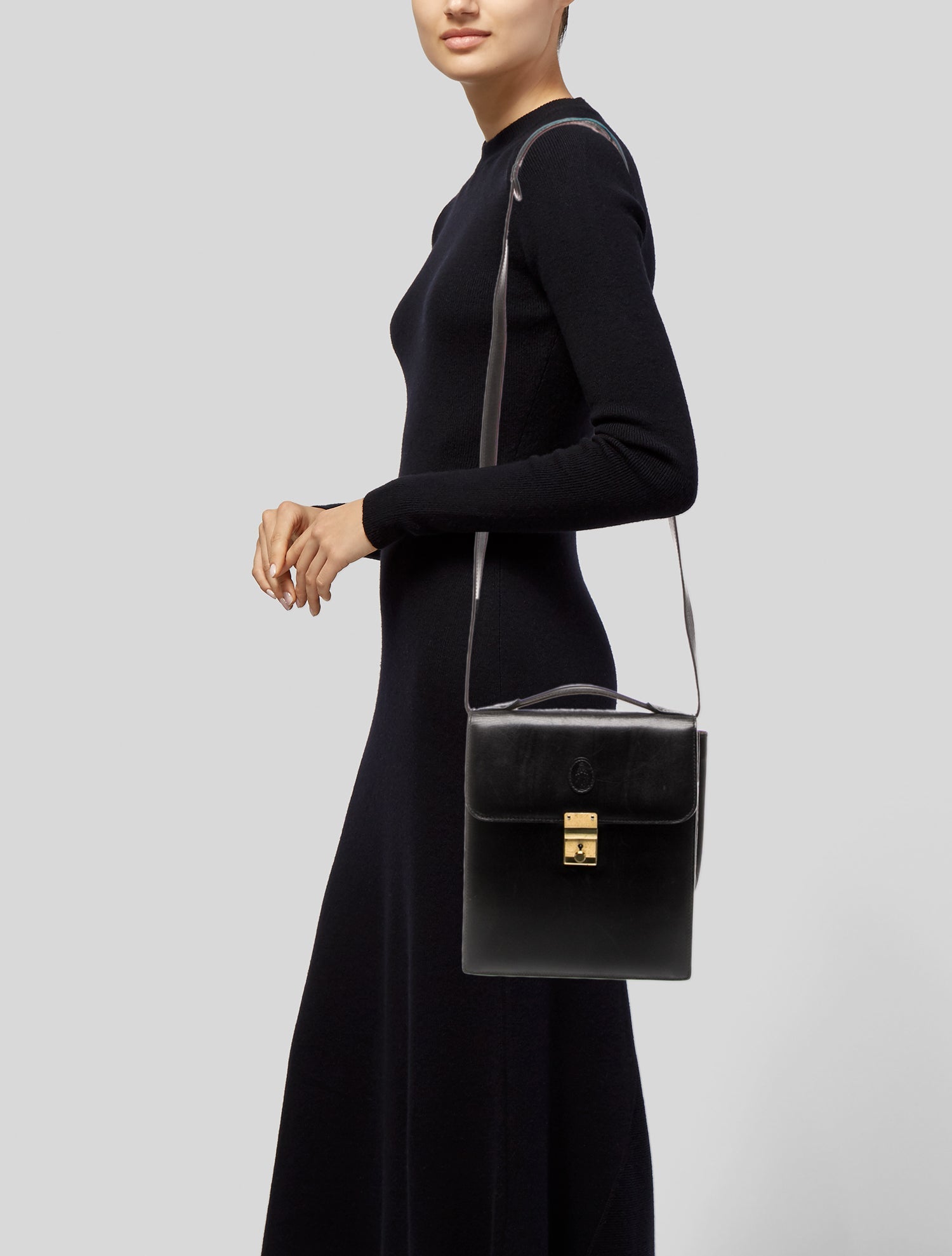 Mark Cross Leather Crossbody Bag