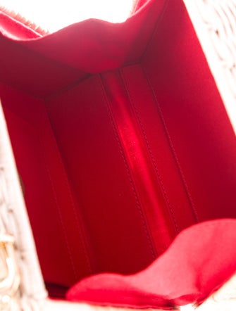 Mark Cross Rattan Top Handle Bag