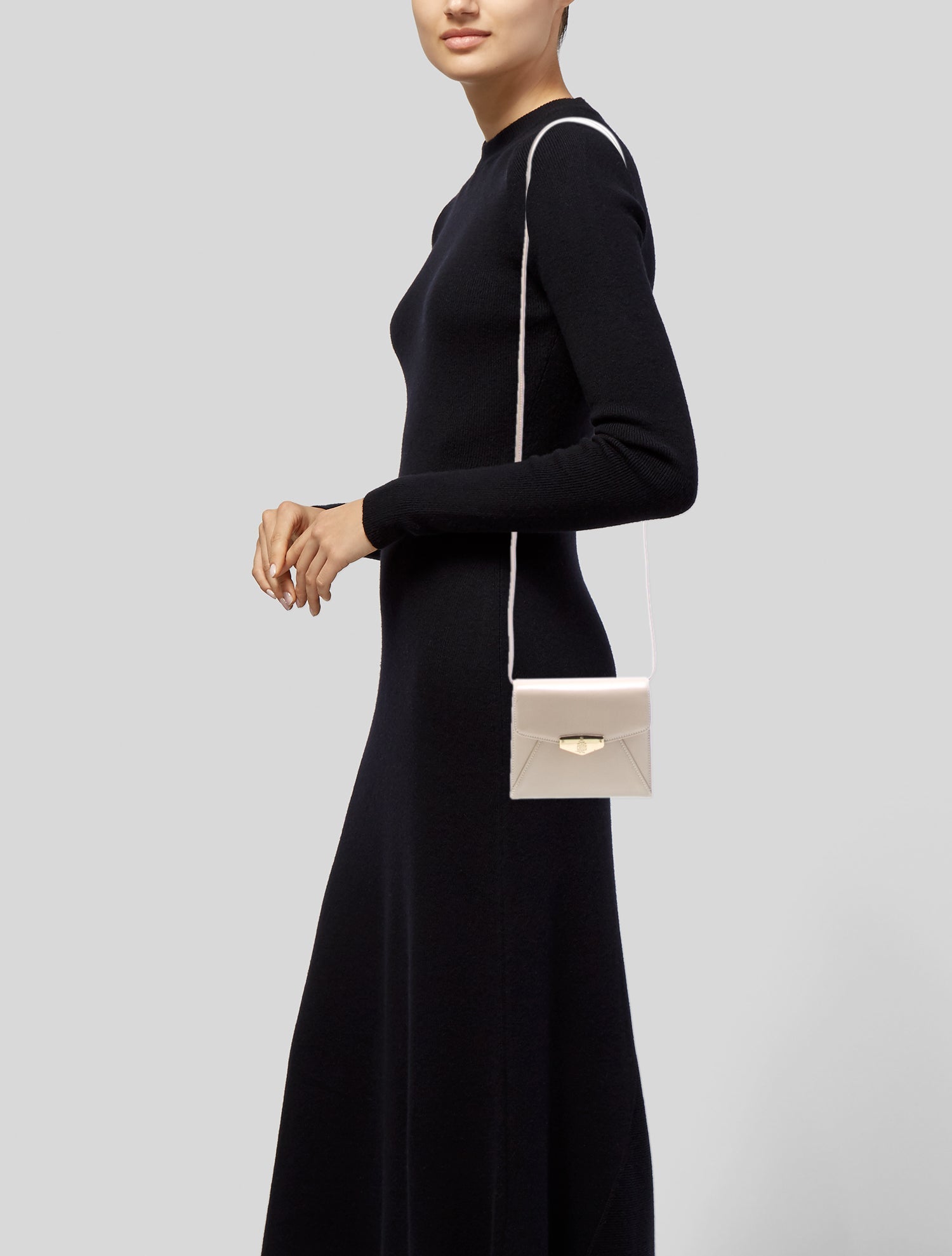 Mark Cross Leather Evening Bag