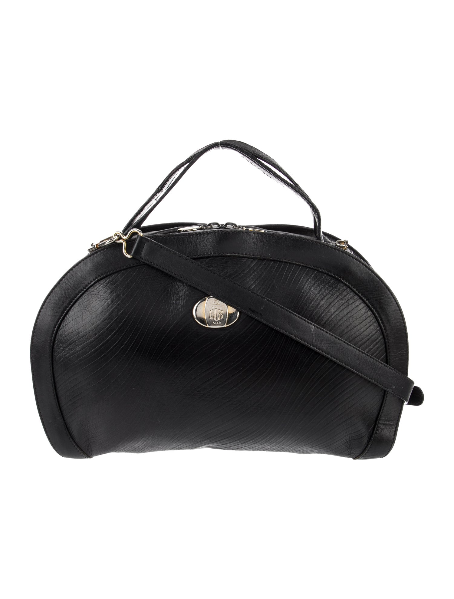 Mark Cross Leather Top Handle Bag