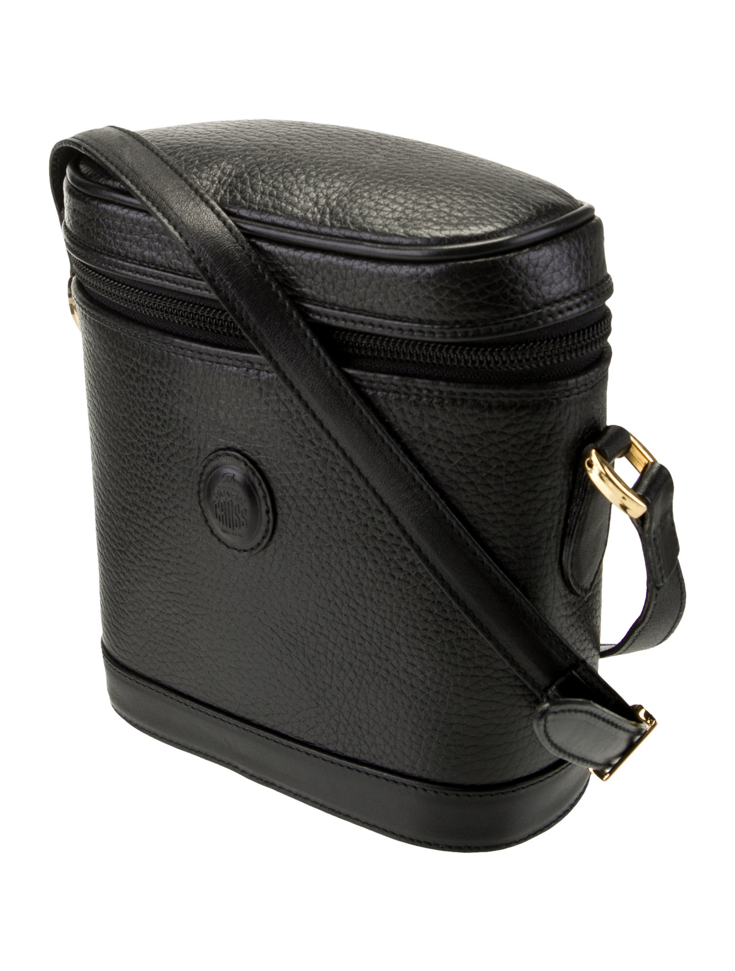 Mark Cross Leather Messenger Bag