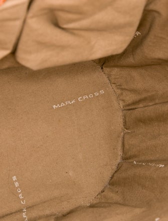 Mark Cross Straw Top Handle Bag