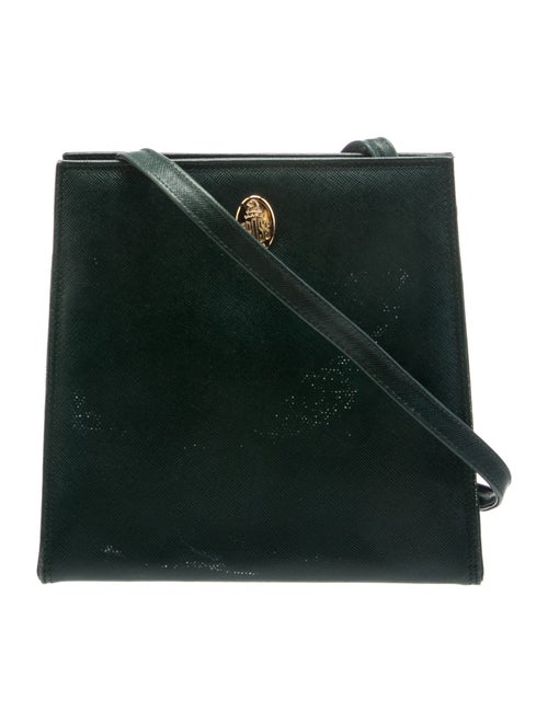 Mark Cross Saffiano Leather Messenger Bag