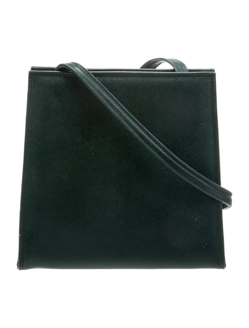 Mark Cross Saffiano Leather Messenger Bag