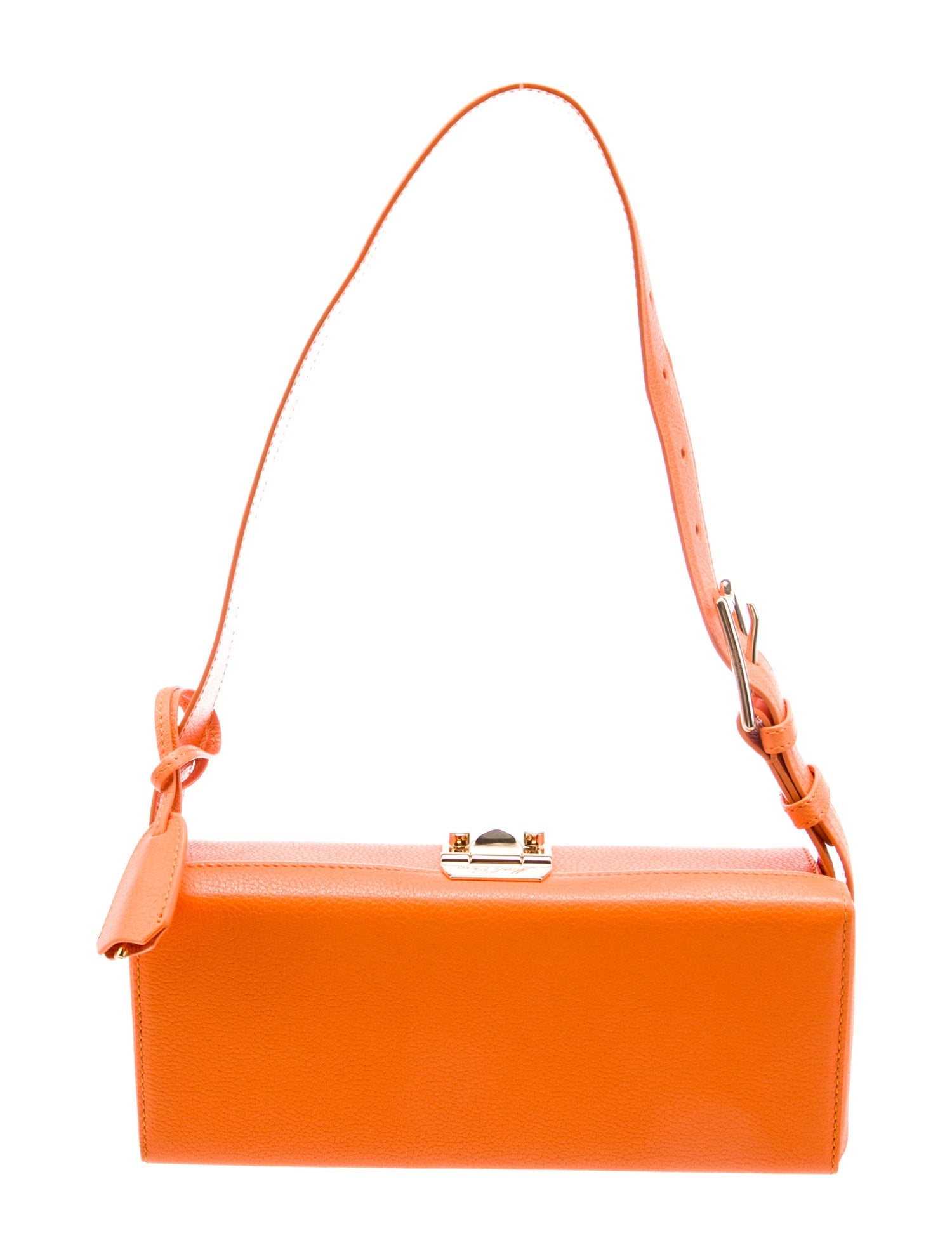 Mark Cross Leather Shoulder Bag