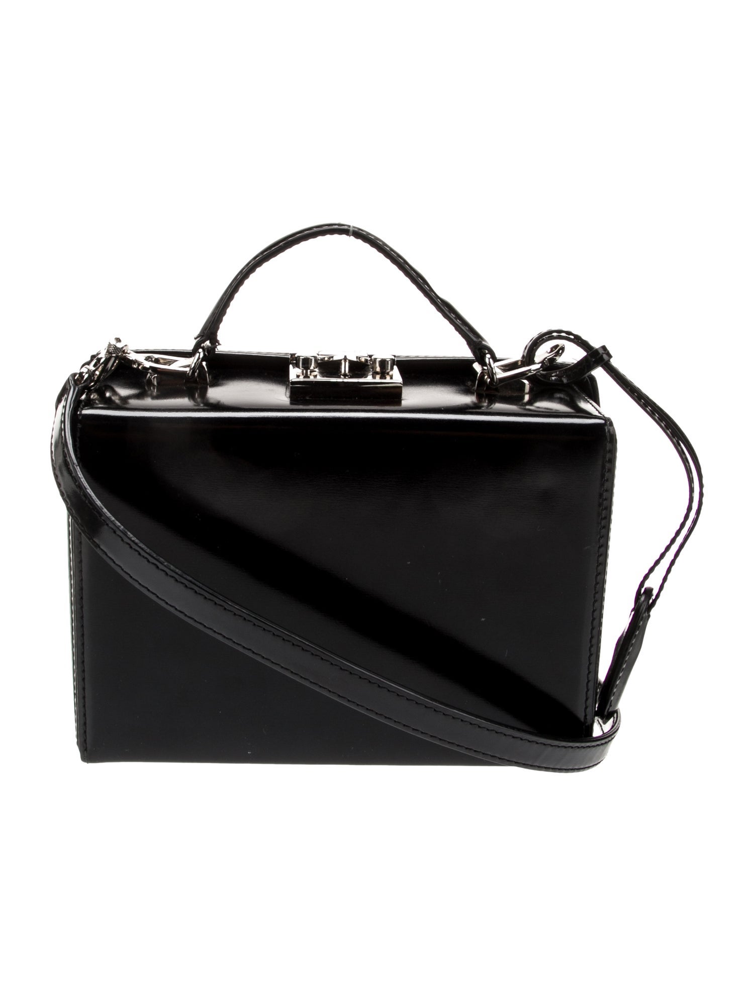 Mark Cross Leather Top Handle Bag