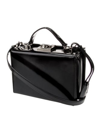 Mark Cross Leather Top Handle Bag