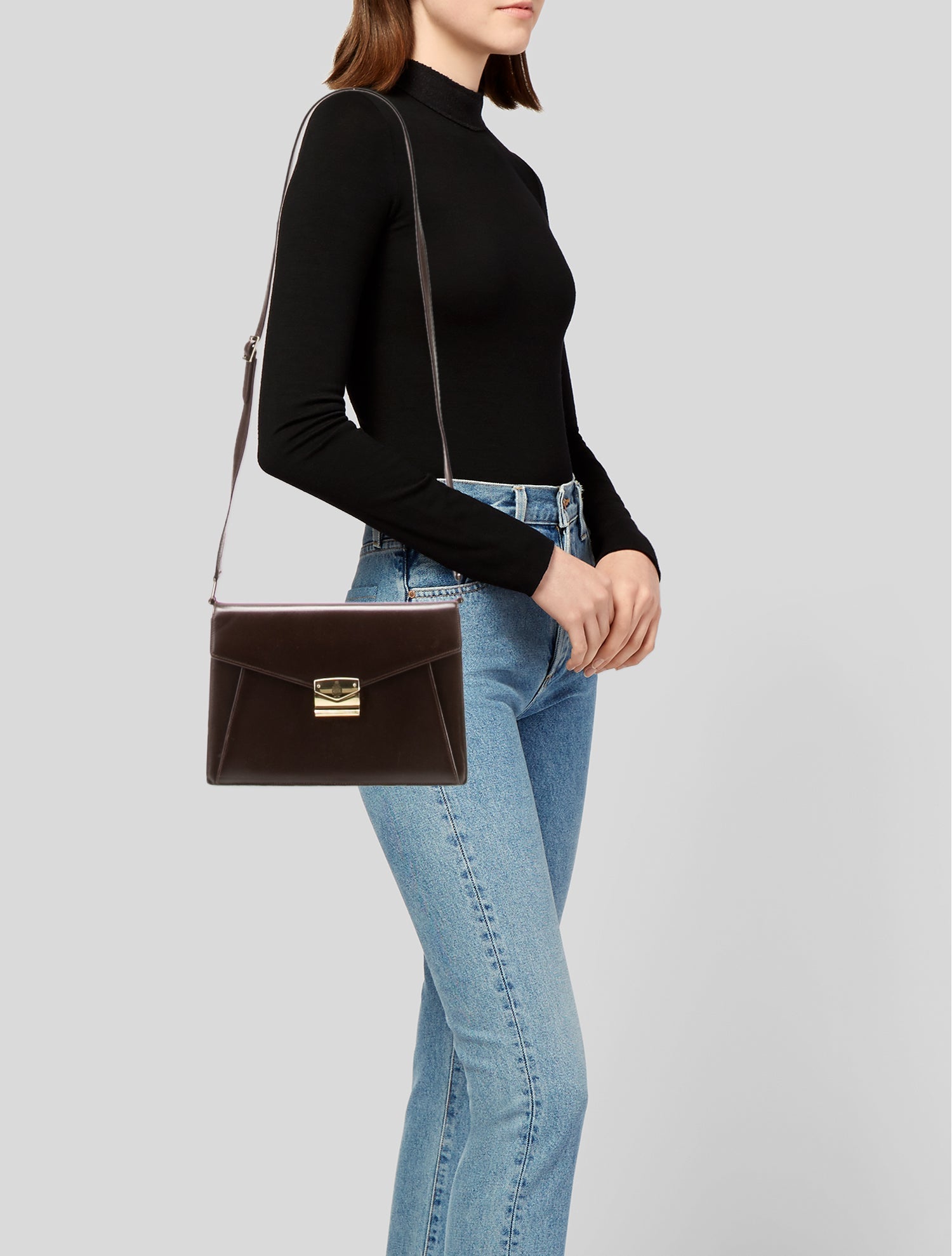 Mark Cross Leather Crossbody Bag