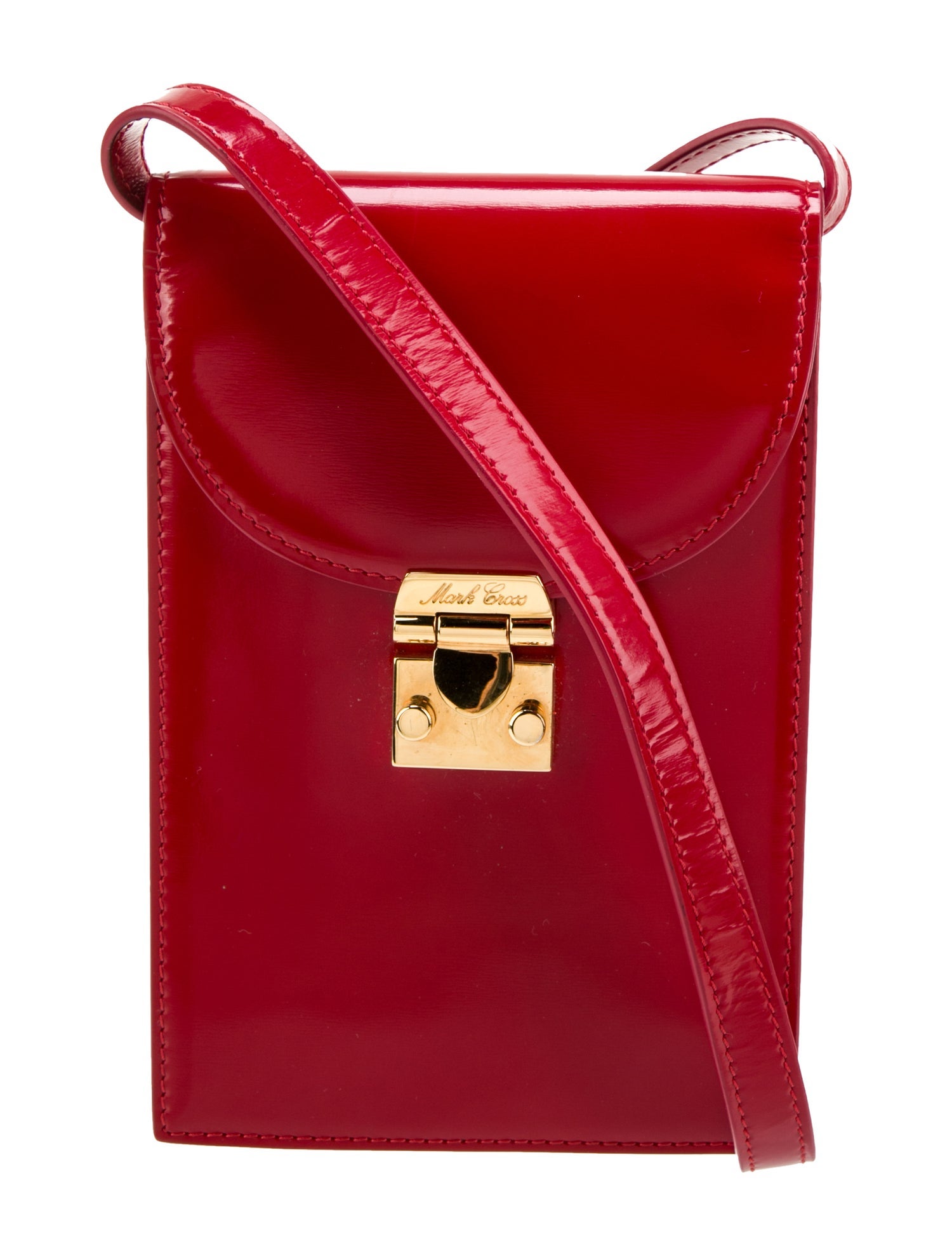 Mark Cross Patent Leather Crossbody Bag