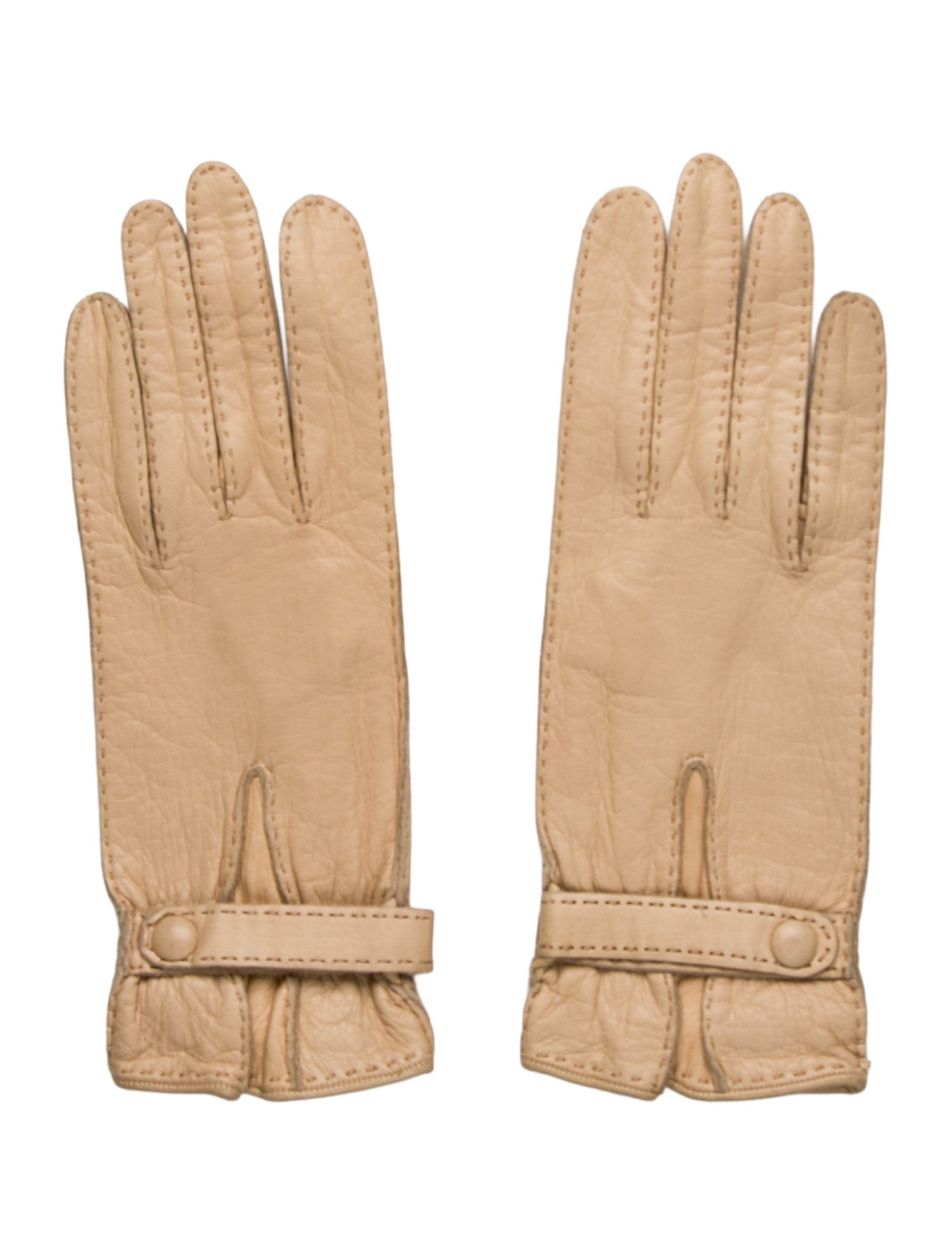 Mark Cross Leather Gloves
