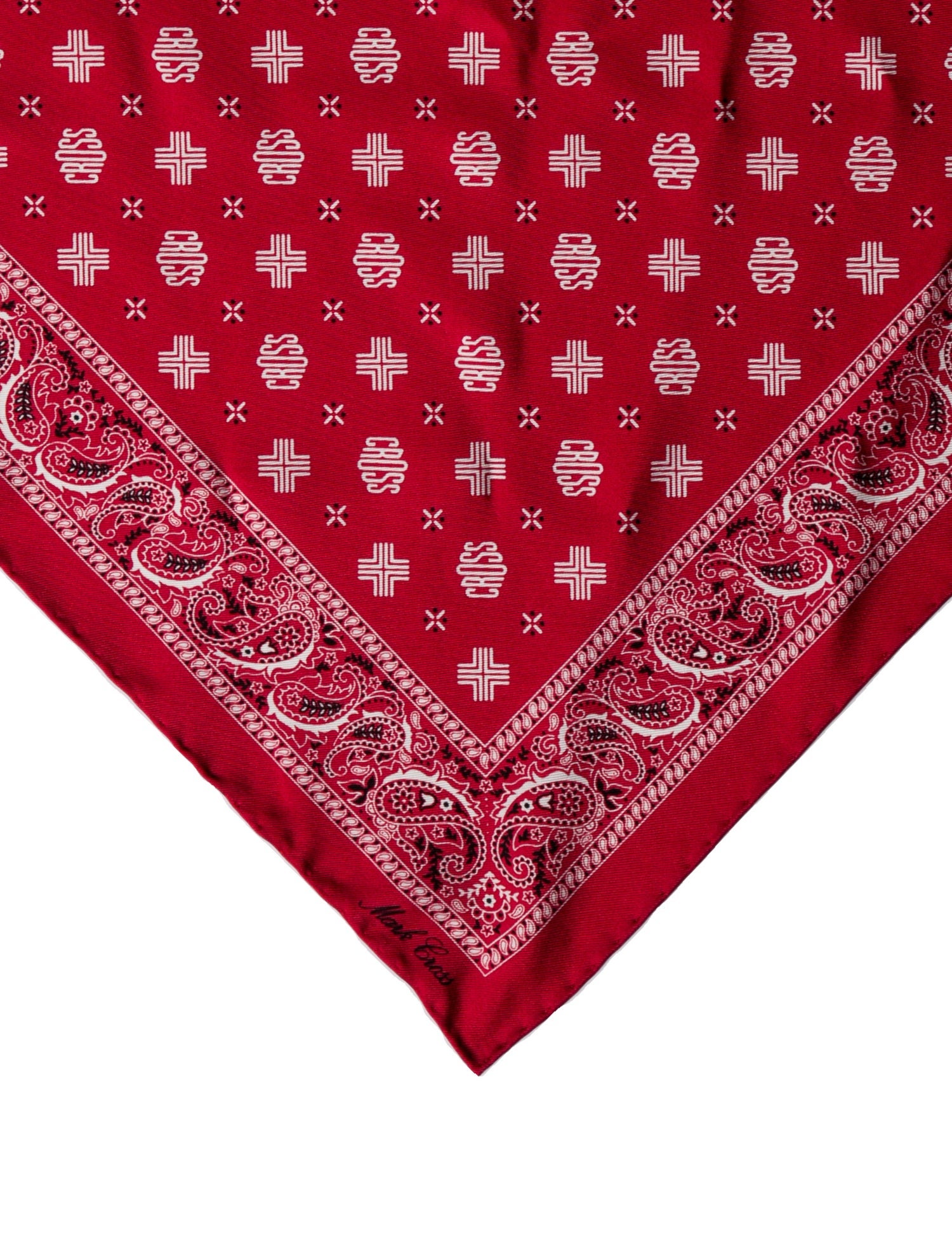 Mark Cross Silk Pocket Square
