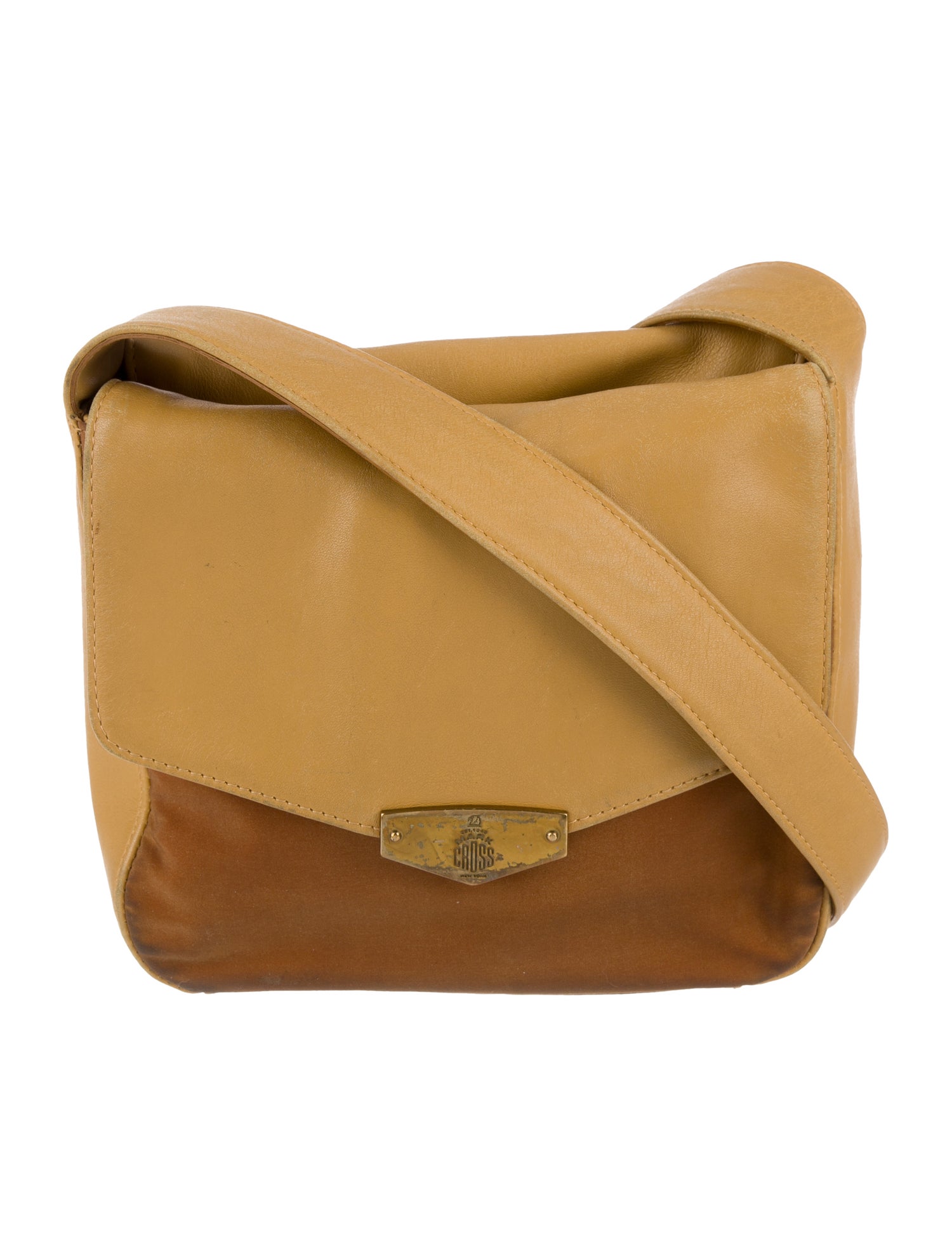 Mark Cross Leather Bucket Bag