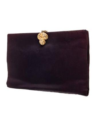 Mark Cross Satin Evening Bag