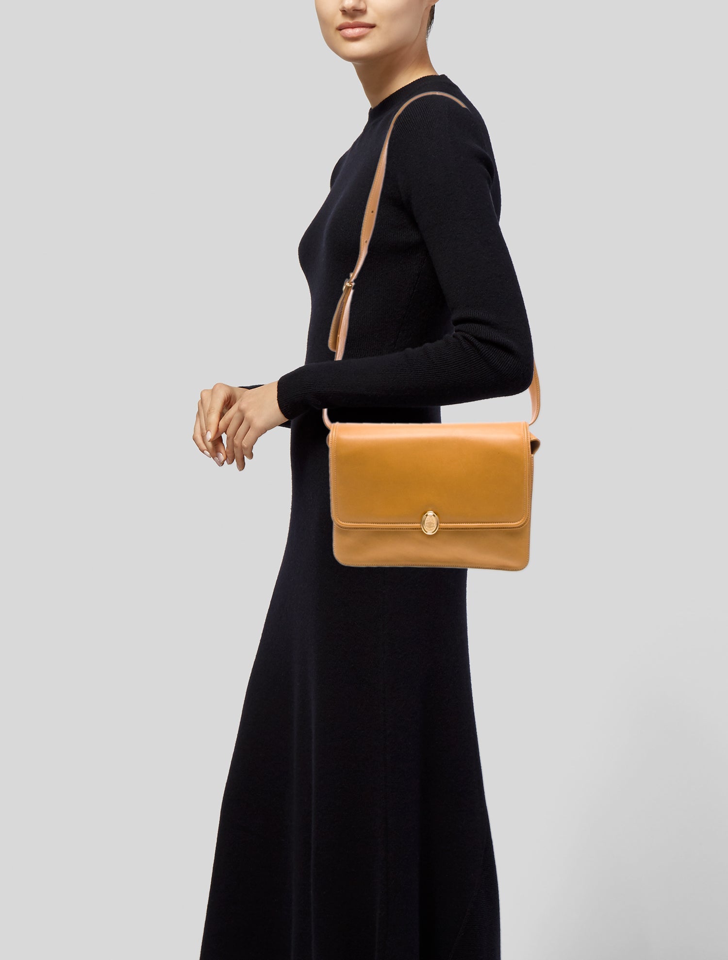 Mark Cross Leather Crossbody Bag Vintage