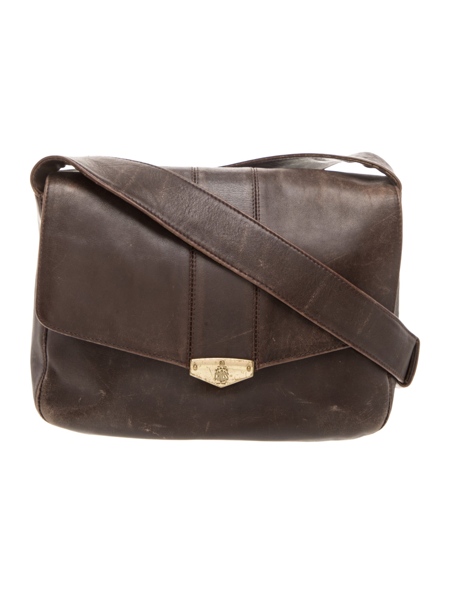 Mark Cross Leather Crossbody Bag Vintage