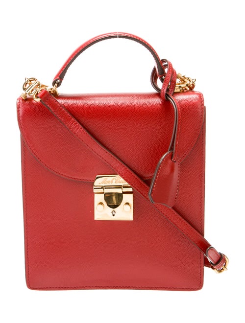 Mark Cross Leather Top Handle Bag