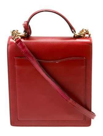 Mark Cross Leather Top Handle Bag