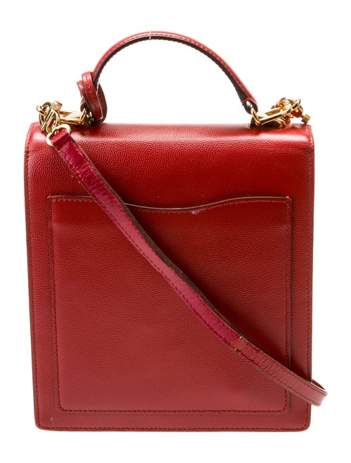 Mark Cross Leather Top Handle Bag
