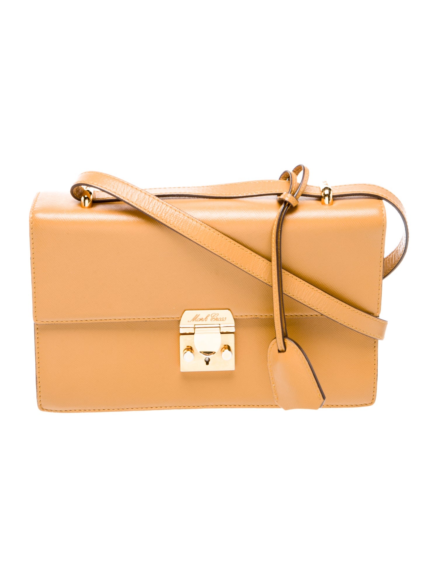 Mark Cross Saffiano Leather Crossbody Bag