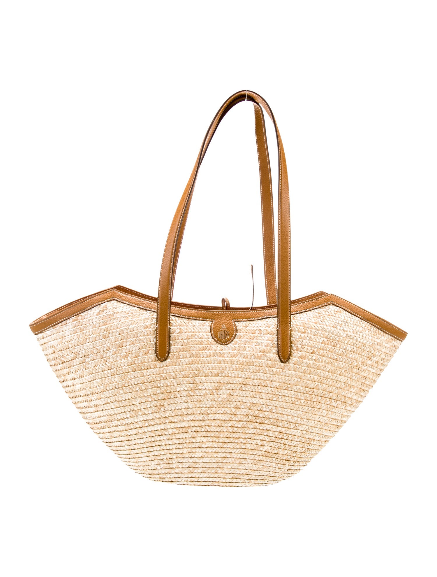 Mark Cross Straw Tote
