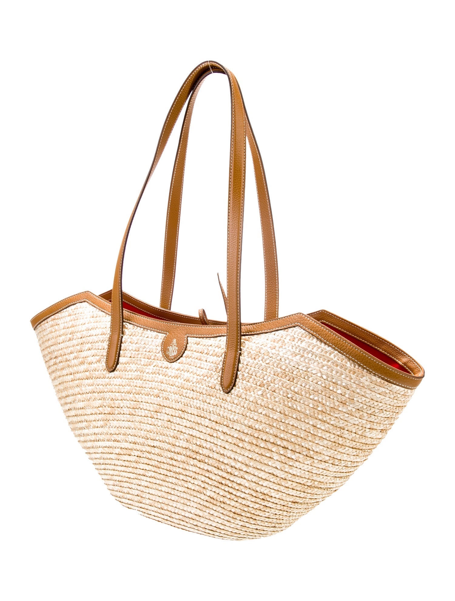 Mark Cross Straw Tote