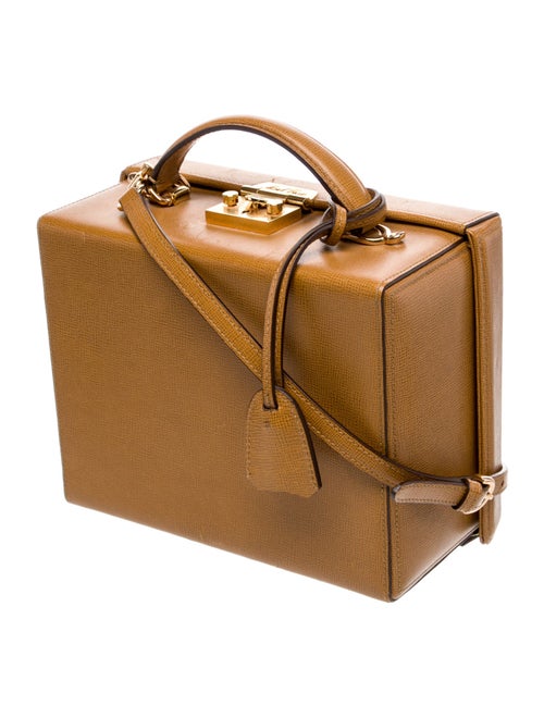 Mark Cross Leather Top Handle Bag
