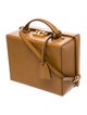 Mark Cross Leather Top Handle Bag