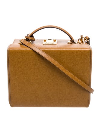 Mark Cross Leather Top Handle Bag