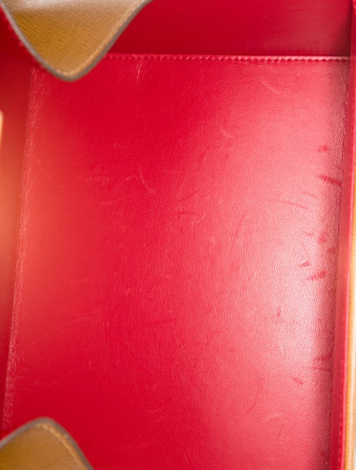 Mark Cross Leather Top Handle Bag